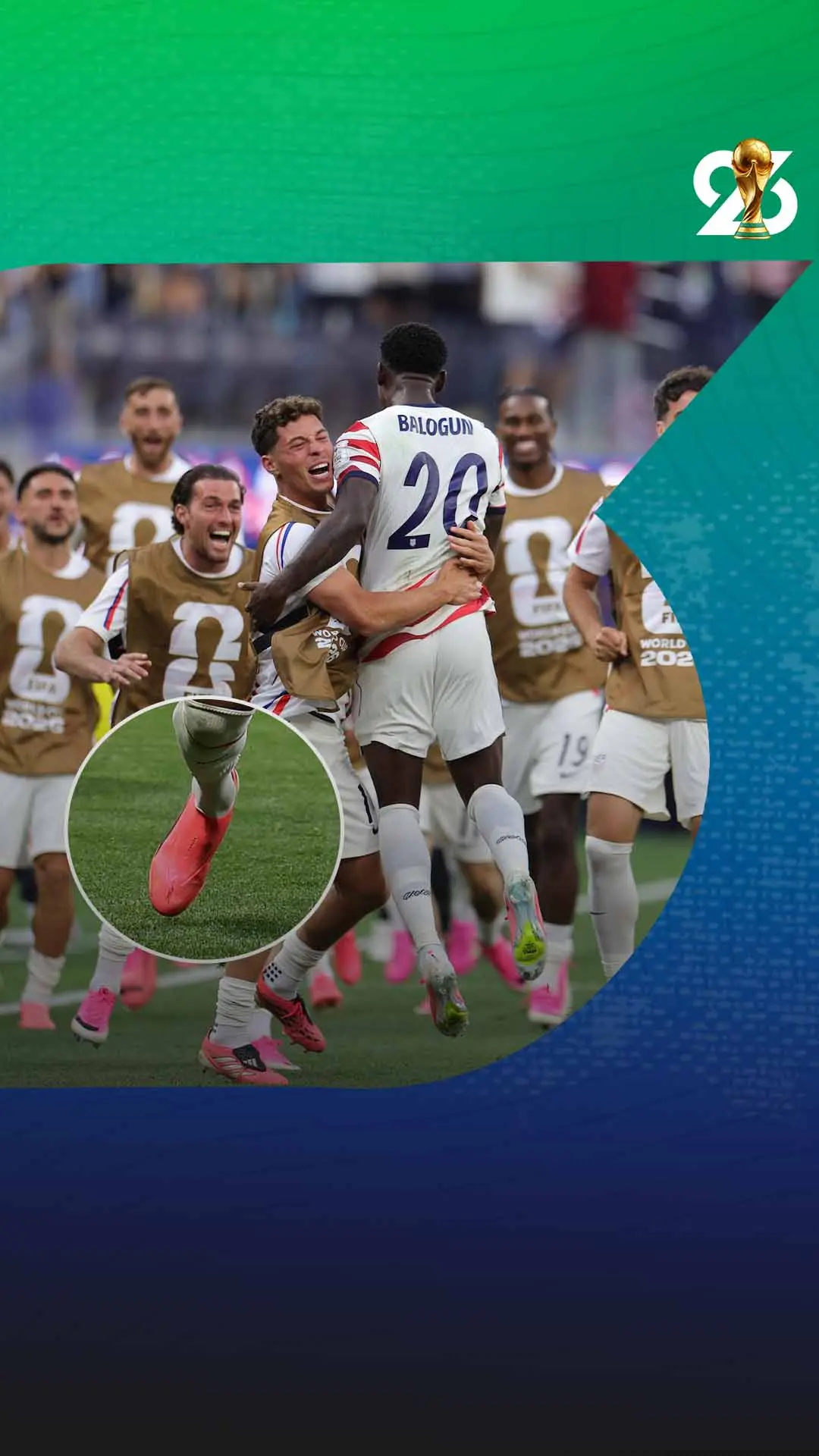 سر الأحذية الوردية في كأس العالم 2026